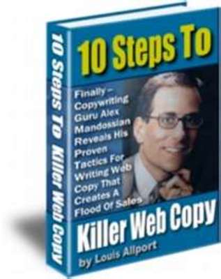 Product picture 10 Steps To Killer Web Copy